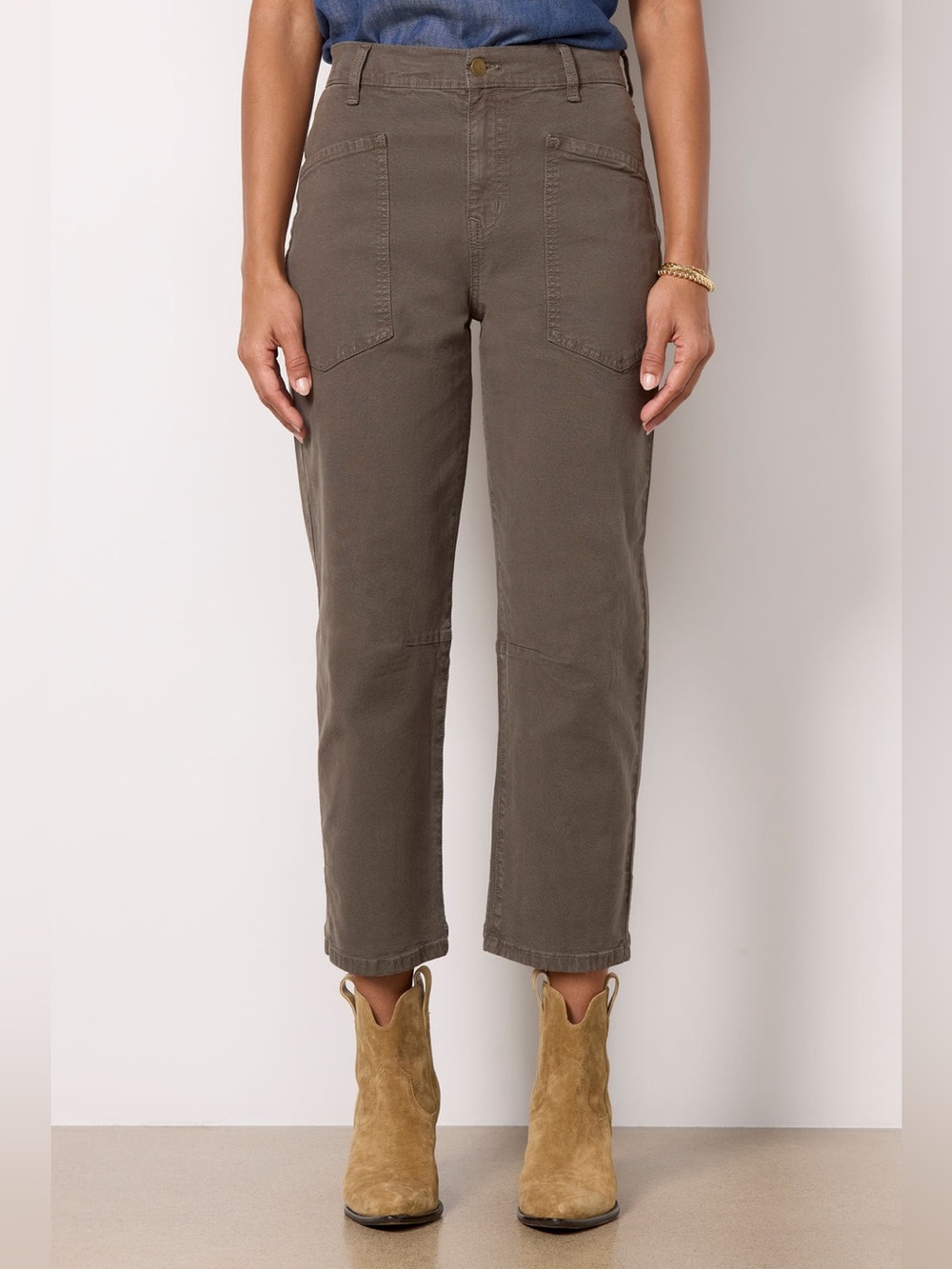Evereve Emerson Pant in Forest